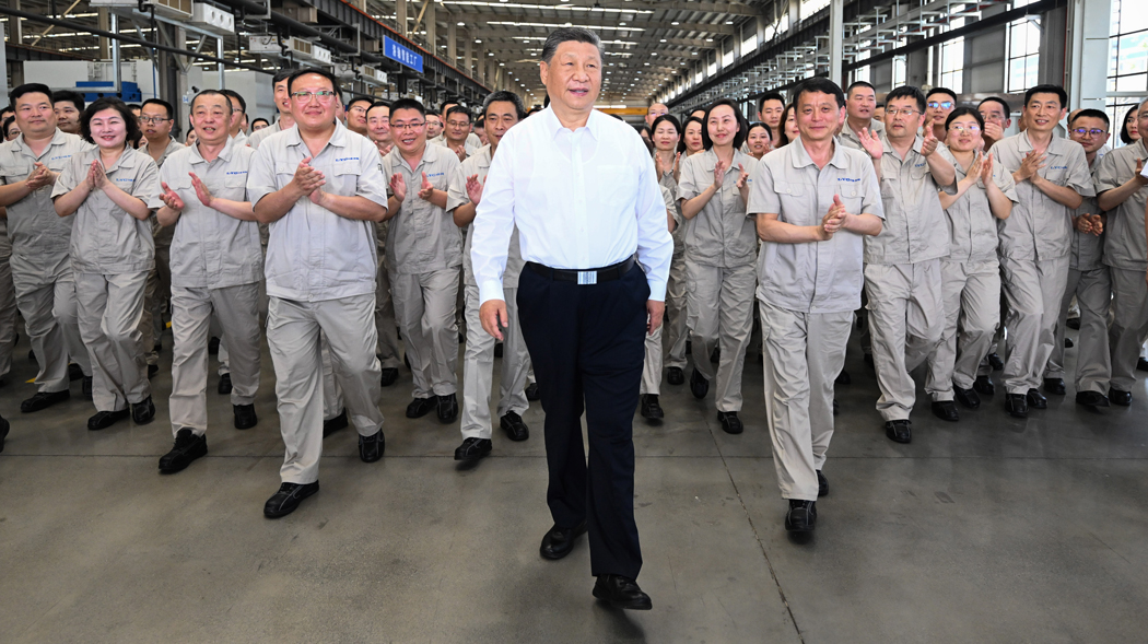 Xi stresses resolve in high-quality growth
