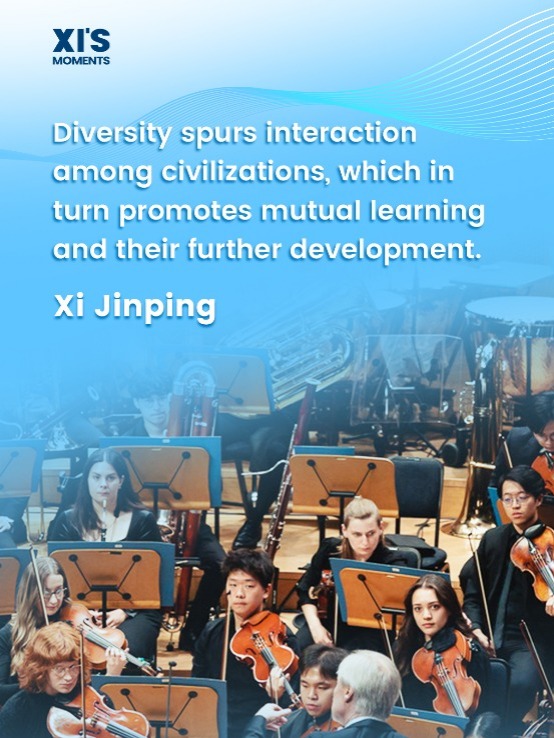 Highlights of Xi's remarks on mutual learning among civilizations
