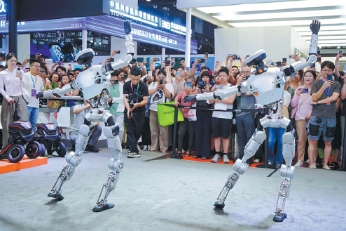 China showcases robotics might at robot conference